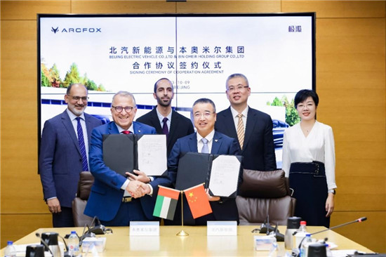 极狐汽车登陆阿联酋，北汽蓝谷“出海”提速